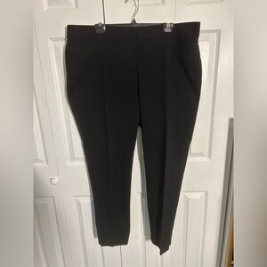 Briggs New York Women's Plus Size Stretch Millenium Welt Pocket Pull On Pant